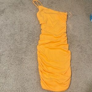 Princess Polly One Shoulder Ruched Mini Dress